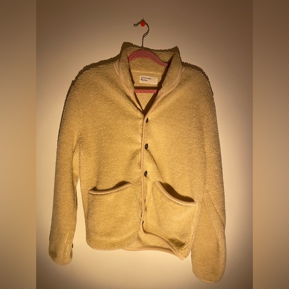 Cream Universal Works Sweater Size S